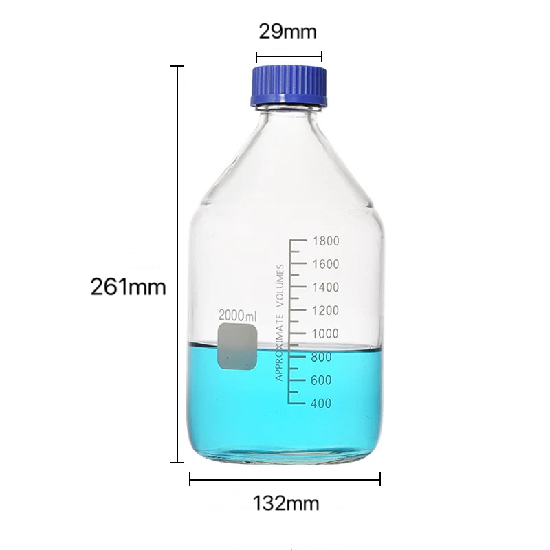2000mL Reagent Bottle Screw Mo - Medical Lab Technology 评论和价格