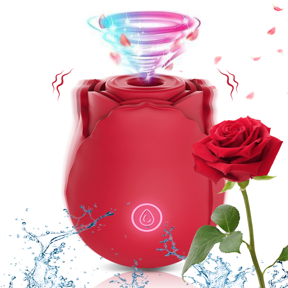 Rose-shape Vagina Sucking Vibr - Suction Machine Medical 评论和价格
