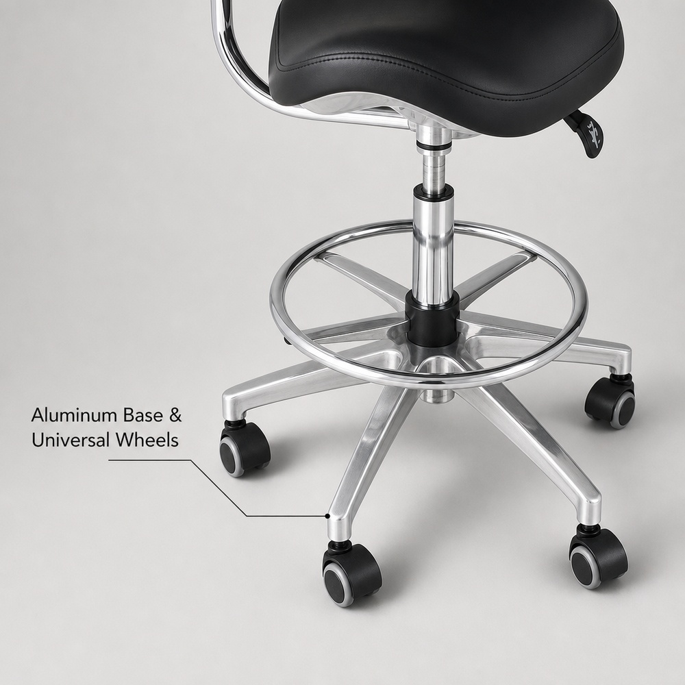 Mobile Saddle Chair Hydraulic  - Medical Lab Chair 评论和价格