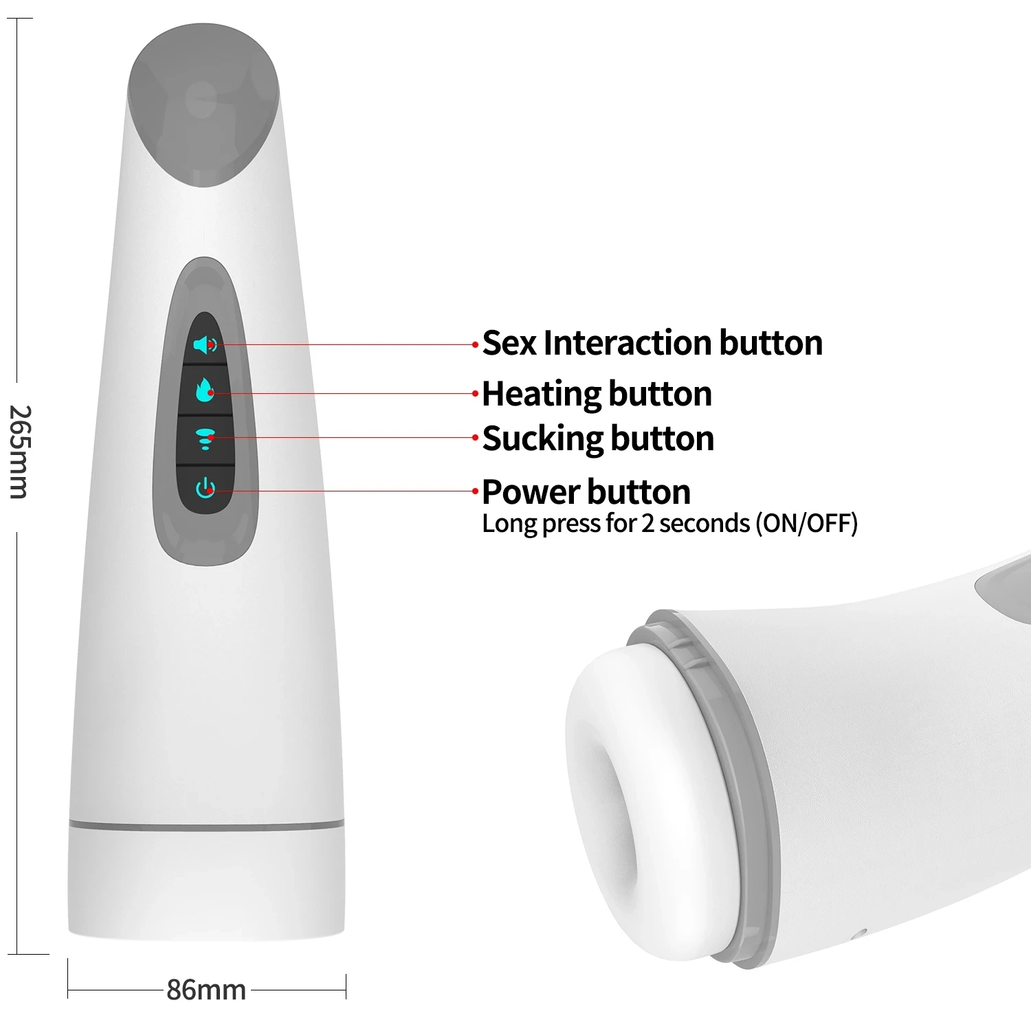 Men Sucking Masturbator Automa - Suction Machine Medical 评论和价格