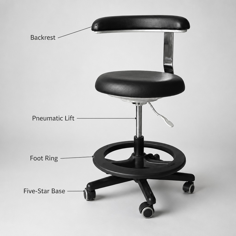 Modern Swivel Stool Armrest Fo - Medical Lab Chair 评论和价格
