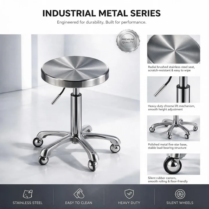 Professional stainless steel s - Medical Lab Chair 评论和价格